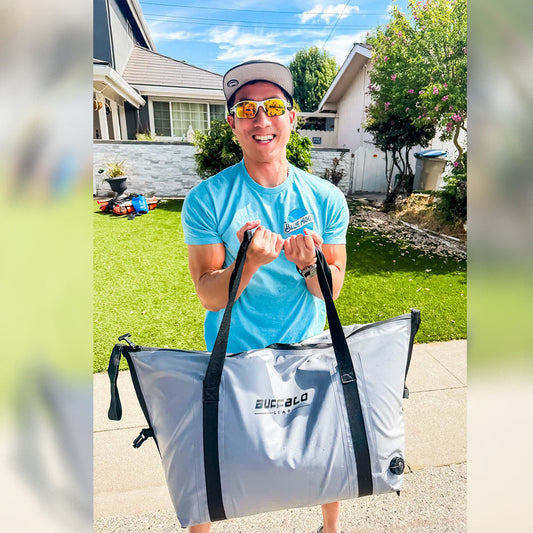 45QT Flat Bottom Fish Bag