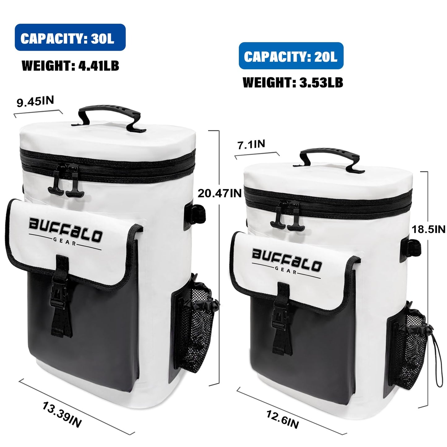 31QT Fish Cooler Backpack