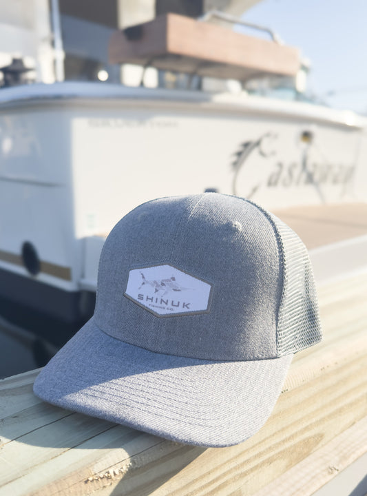 Grey Marlin Hat